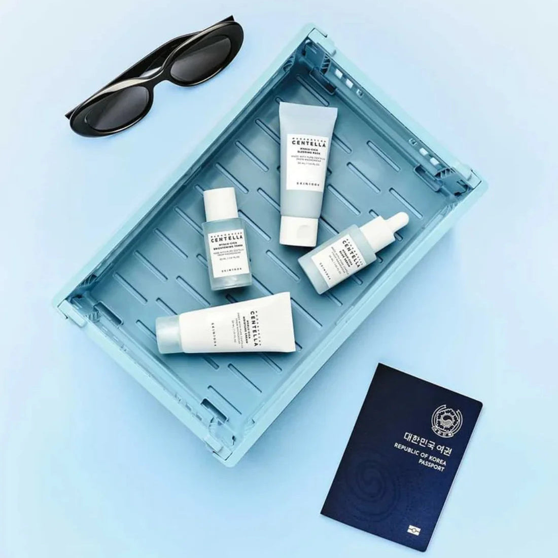 Madagascar Centella Hyalu-Cica Travel Kit [4 pcs]