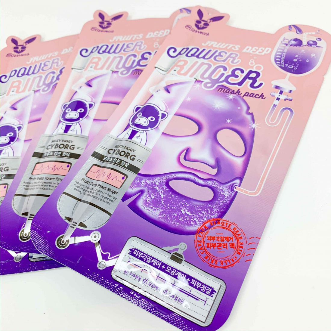 Deep Power Ringer Mask Pack – Fruits [1 Feuille]