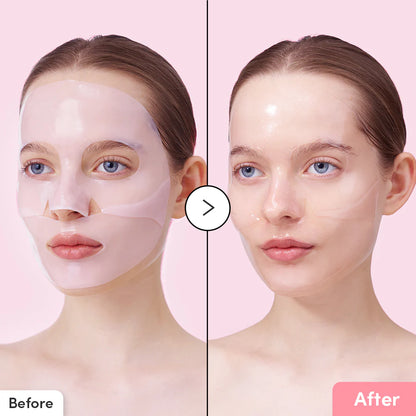 Masque hydrogel raffermissant pour les pores au collagène