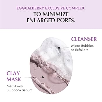 Nettoyant purifiant pour les pores à base de riz violet [130g]