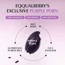 [EQQUALBERRY] Purple PDRN Pore Minimizing Serum [30ml]