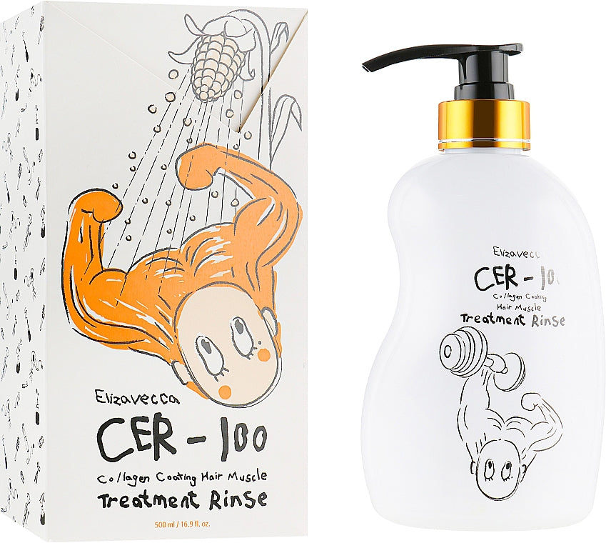 Cer-100 Collagen Coating Hair Muscle Treatment Rinçage [500 ml]