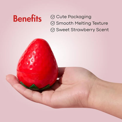 Crème pour les mains à la fraise fraîche [30 g]