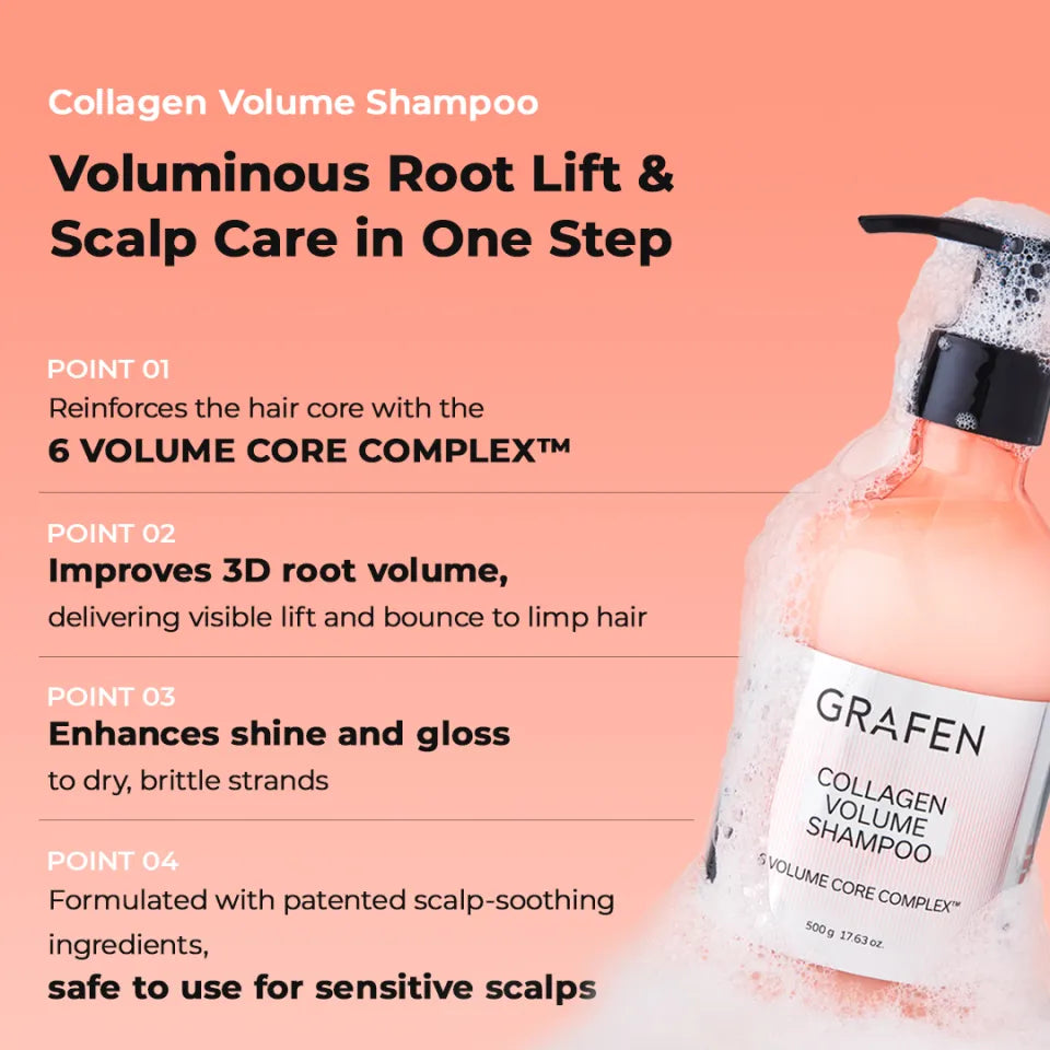 Collagen Volume Shampoo [30g]