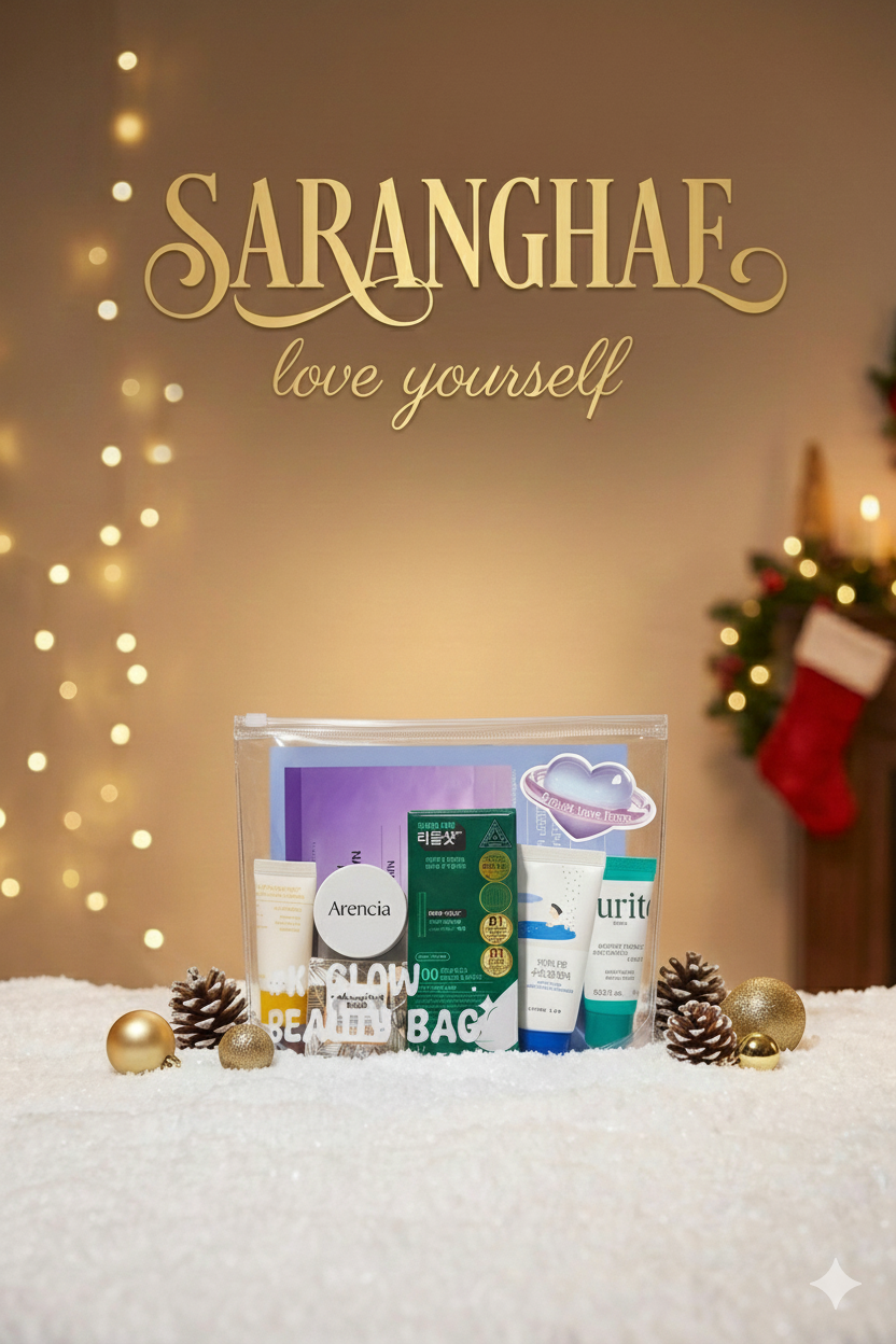 Trousse de beauté K-Glow [9 pièces]