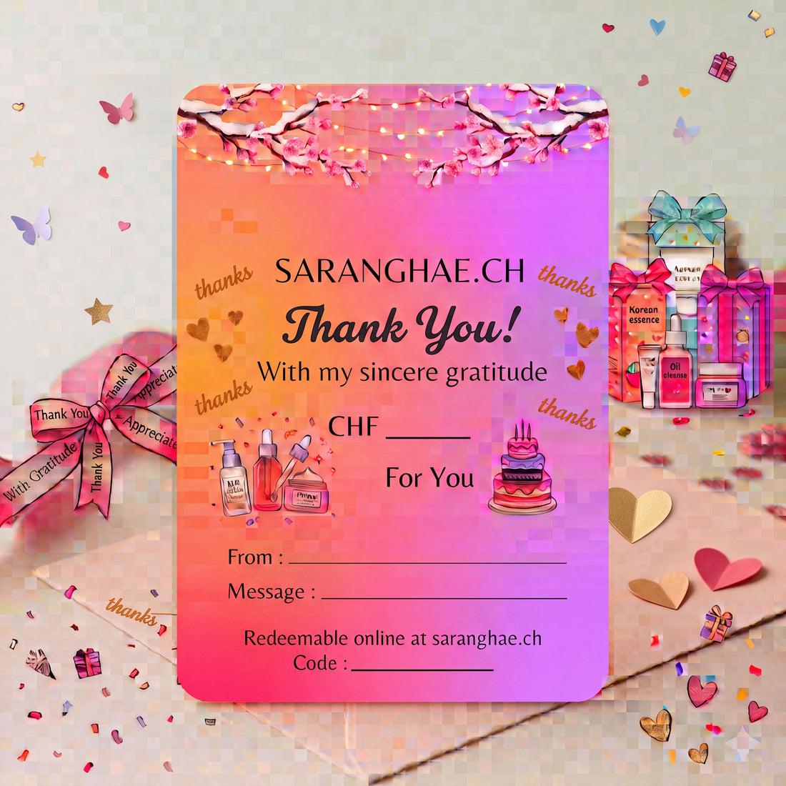 Saranghae Gift Voucher