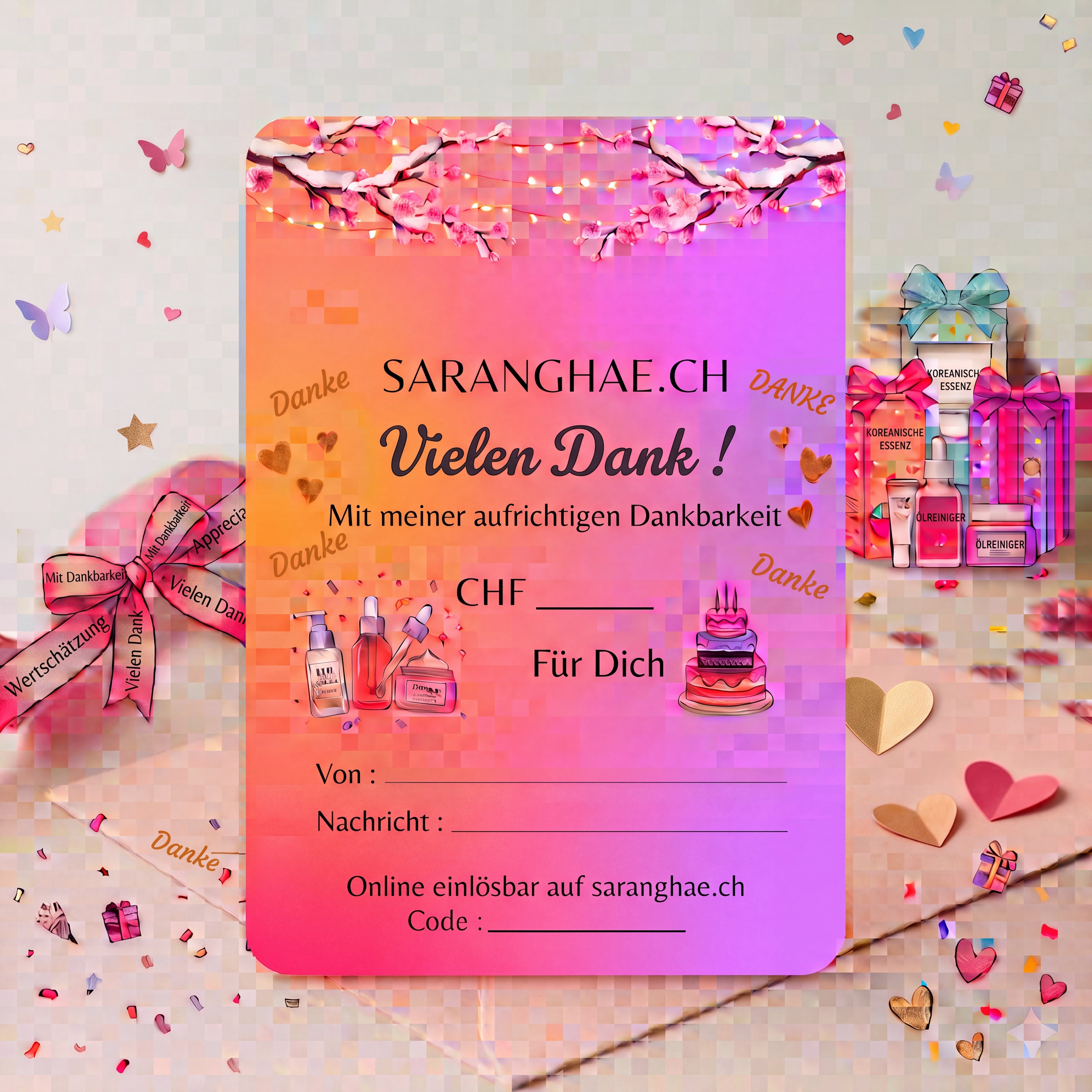 Saranghae Gift Voucher
