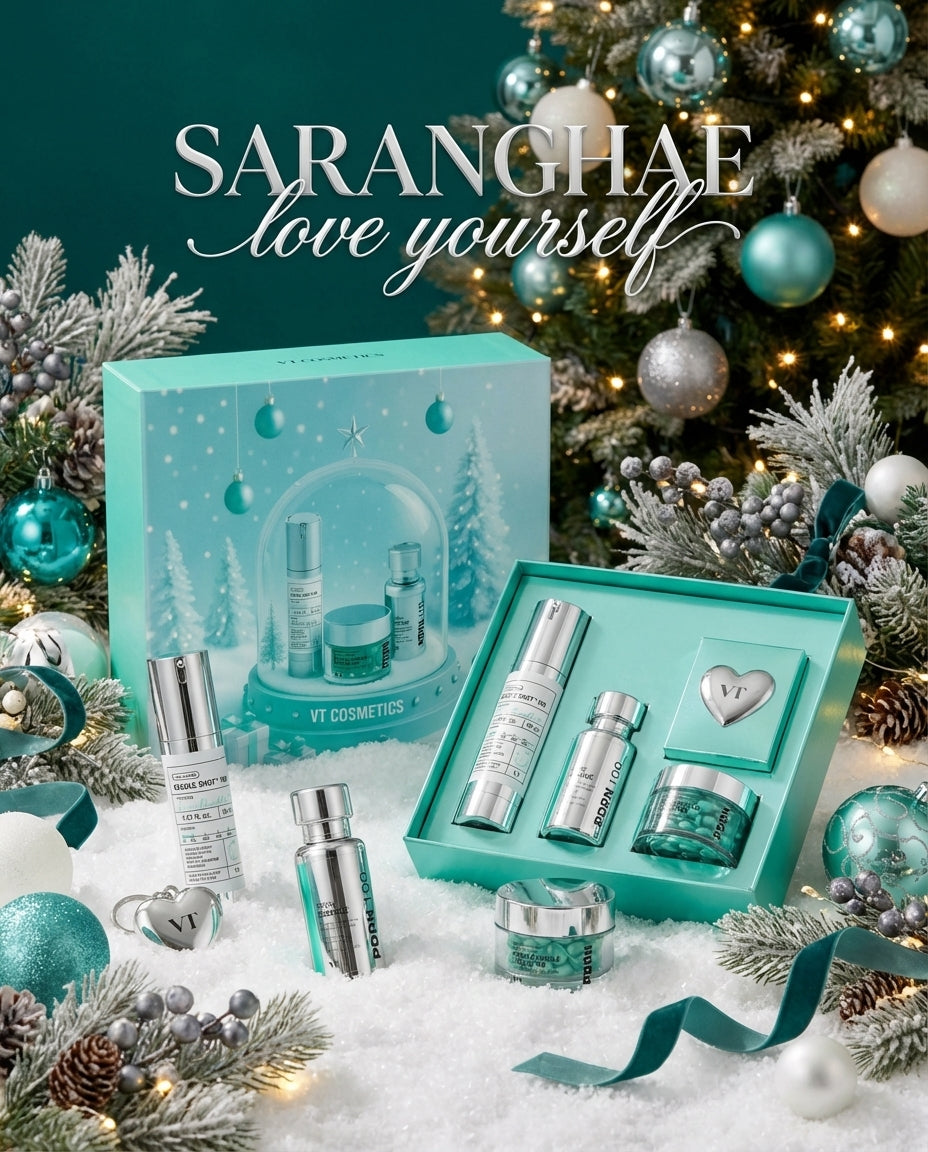 トライアルセット・サンプル VT SHINNING HOLIDAY SET VT Shining Holiday Set | Korean PDRN skincare set for radiant skin