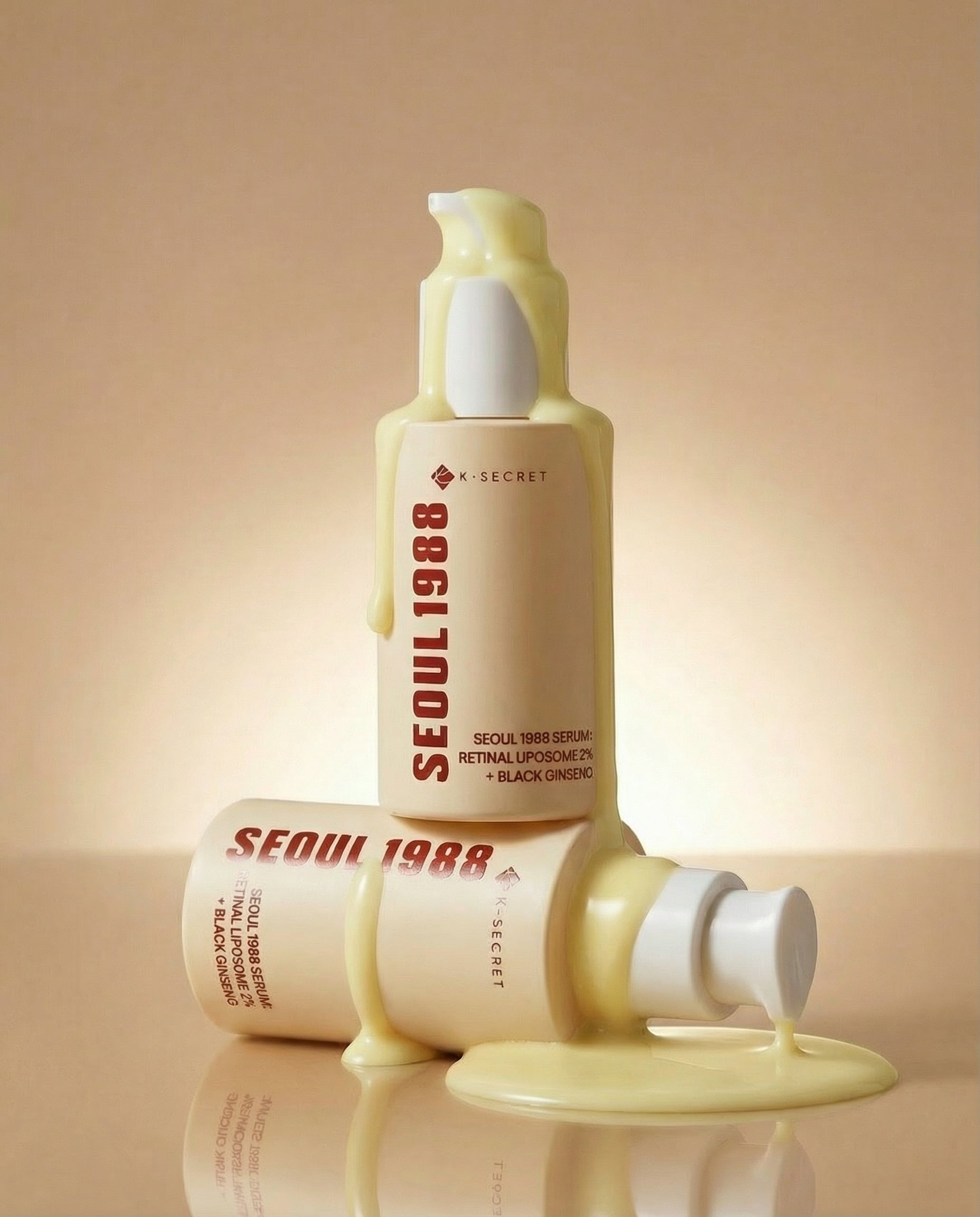 SEOUL 1988 Serum: Retinal Liposome 2% + Black Ginseng [30ml] 