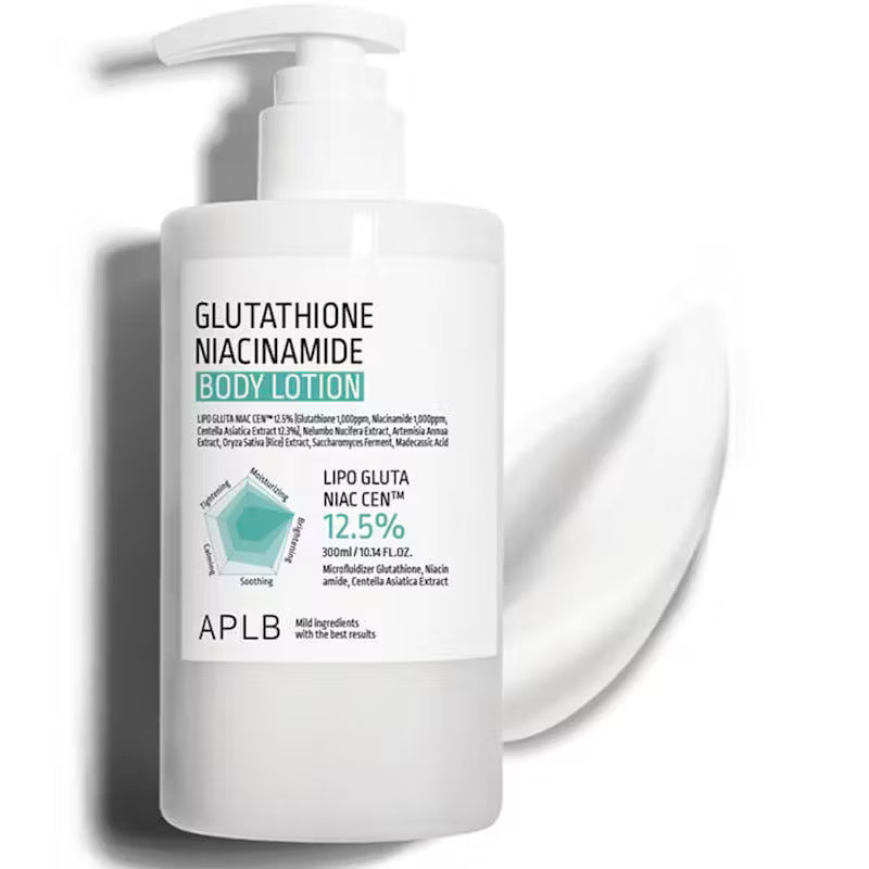 Lotion corporelle au glutathion et à la niacinamide [300 ml]