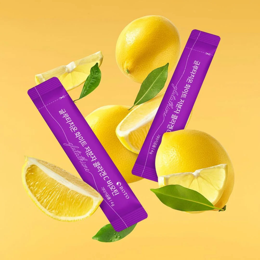 Glutathion Blanc Petite Molécule Collagène C Biotine [60 Sticks]