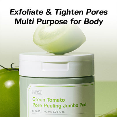 Green Tomato Pore Peeling Jumbo Pad [60 Pads]