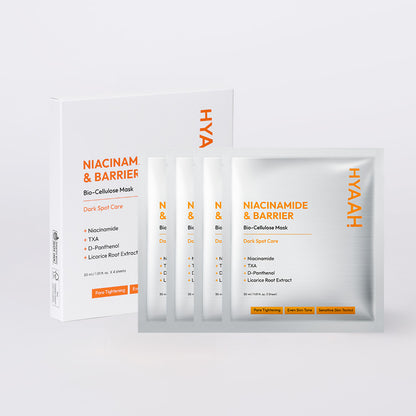 Niacinamide &amp; Barrier Biocellulose Mask Set