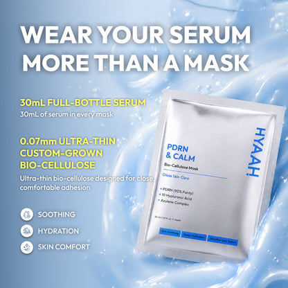 PDRN Calm Biocellulose Mask Set