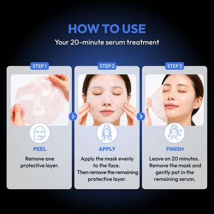 PDRN Calm Biocellulose Mask Set