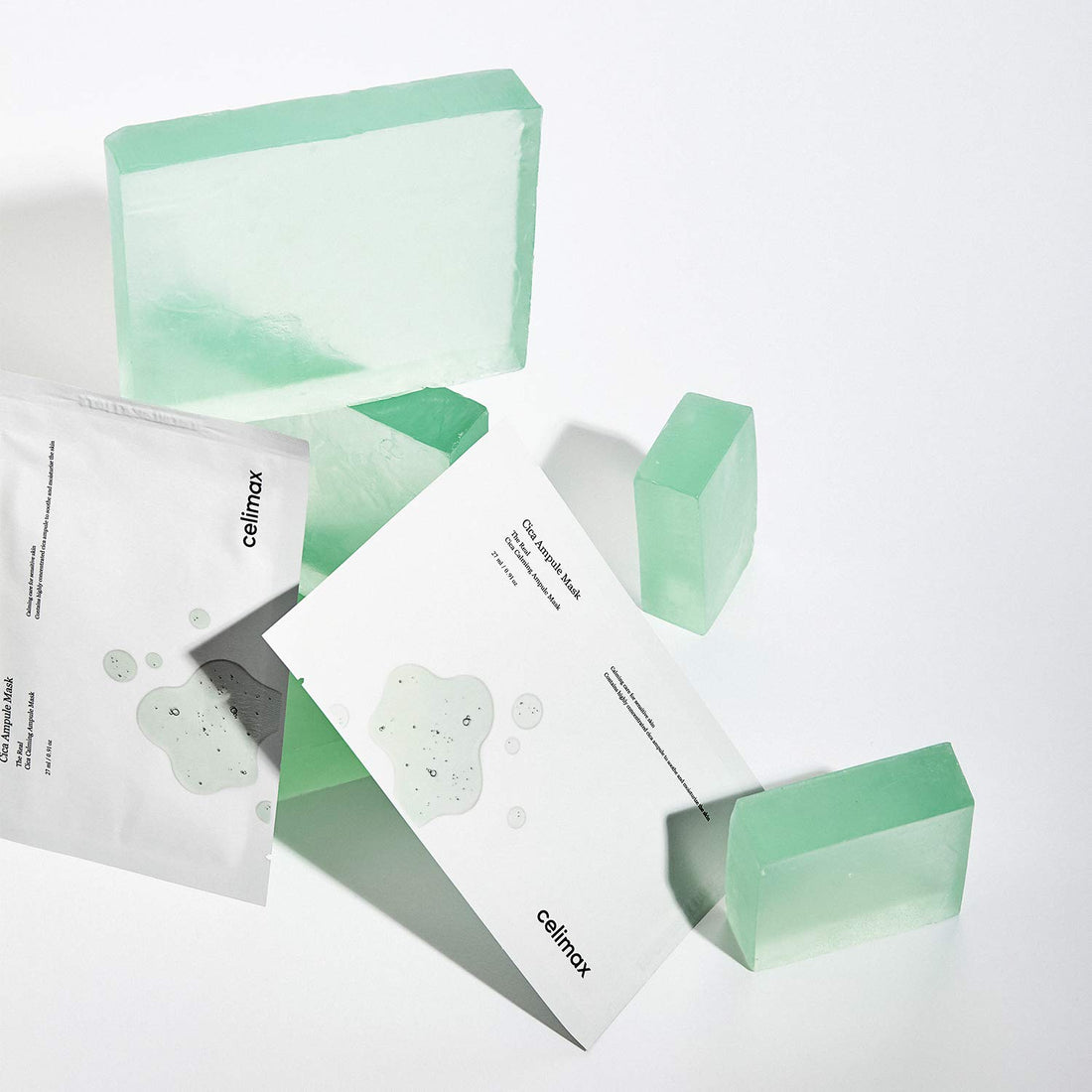 [celimax] The Real Cica Calming Ampule Mask [27ml]