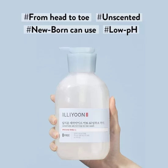 ILLIYOON Ceramide Ato 6.0 Top To Toe Wash [500ml]
