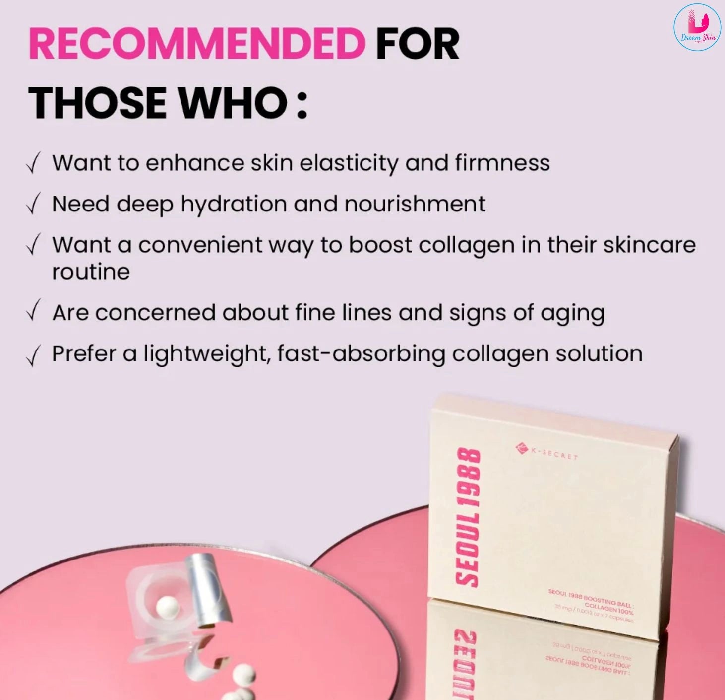 SEOUL 1988 Boosting Ball: 100% Collagen [7 Capsules]