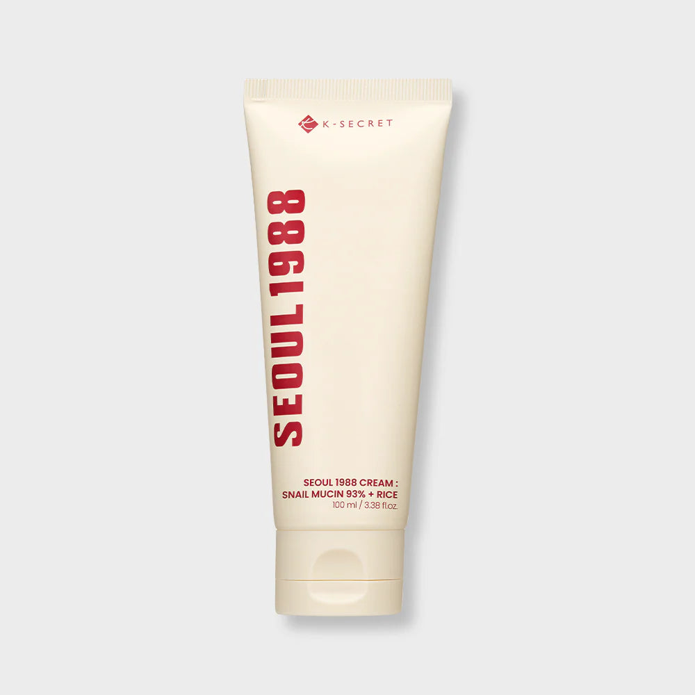 SEOUL 1988 Cream: Snail Mucin 93% + Rice [100ml]