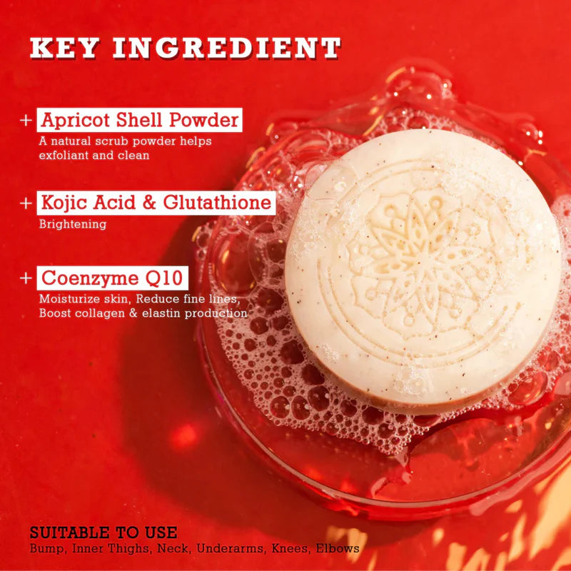 Bump &amp; Body Skin Brightening Scrub Soap [80g x2]