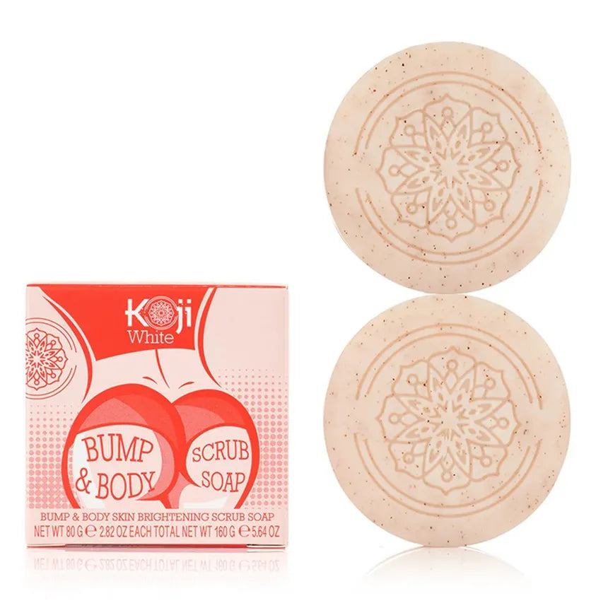 Bump &amp; Body Skin Brightening Scrub Soap [80g x2]