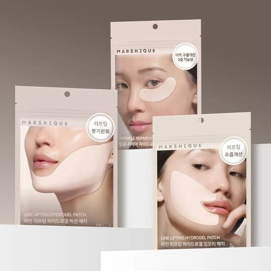 [MARSHIQUE] Line Lifting Hydrogel Smile Line Patch [6pcs]