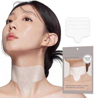 [MARSHIQUE] Wrinkle Repair Hydrogel Neck Patch [4 Stück]