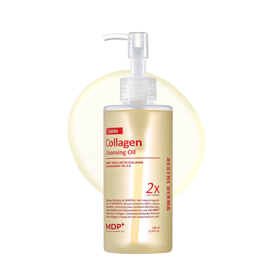 [MEDI-PEEL] Red Lacto Collagen Cleansing Oil 2.0 [200ml]