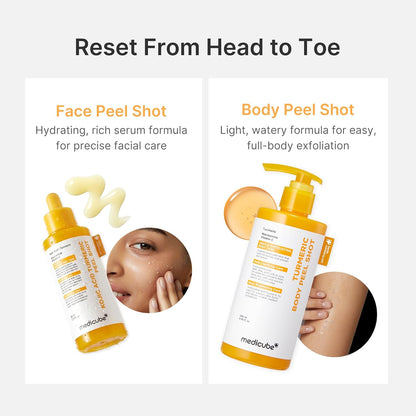 Kojic Acid Turmeric Body Peel Shot [280ml]