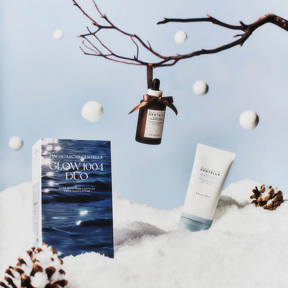 Coffret Duo Centella Glow 1004 de Madagascar [2 x 50 ml]