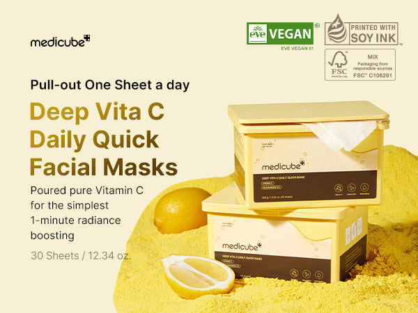 Medicube Deep Vita C Mask | Kaufe Korean Vitamin C Tuchmaske