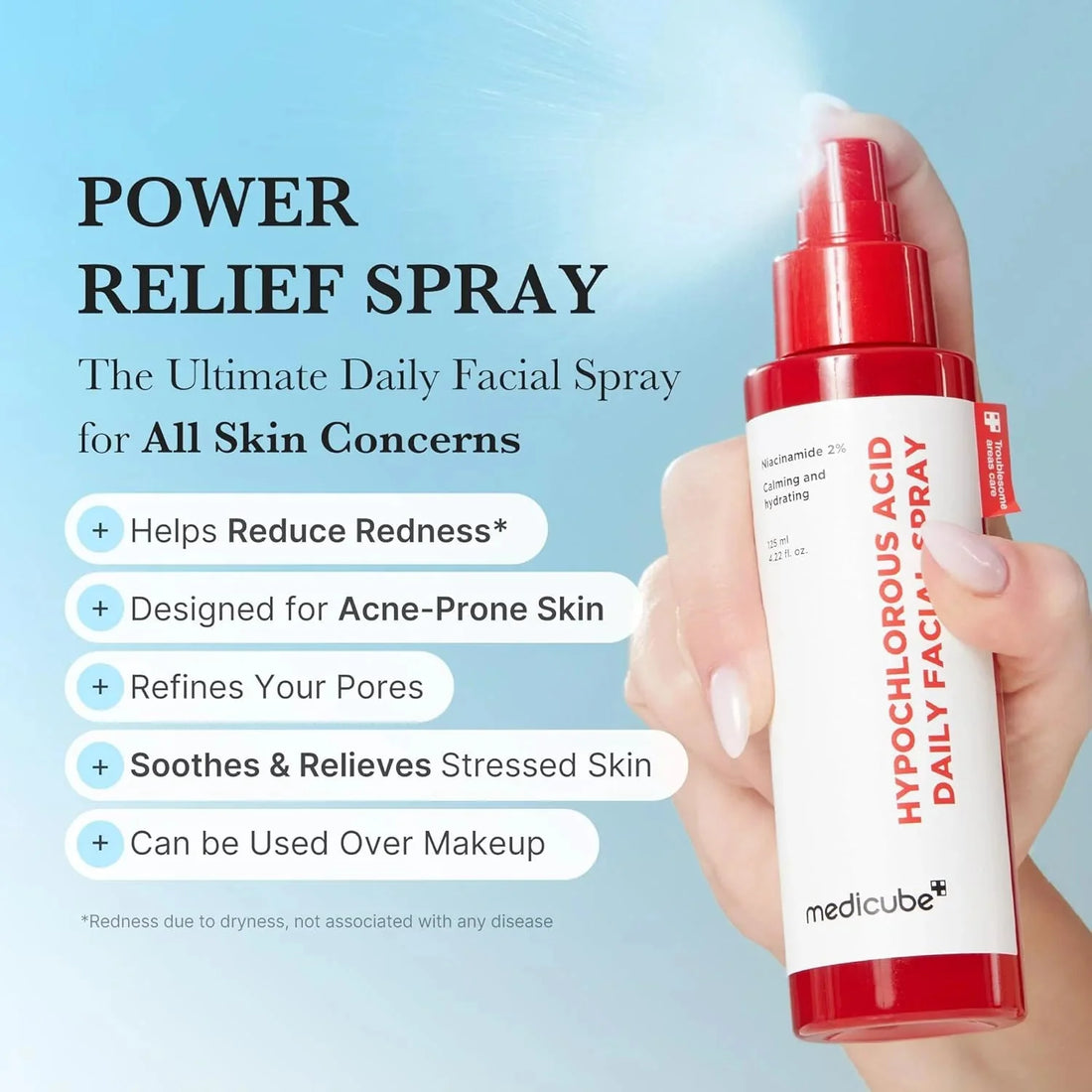 Hypochlorous Acid Daily Facial Spray [125ml]