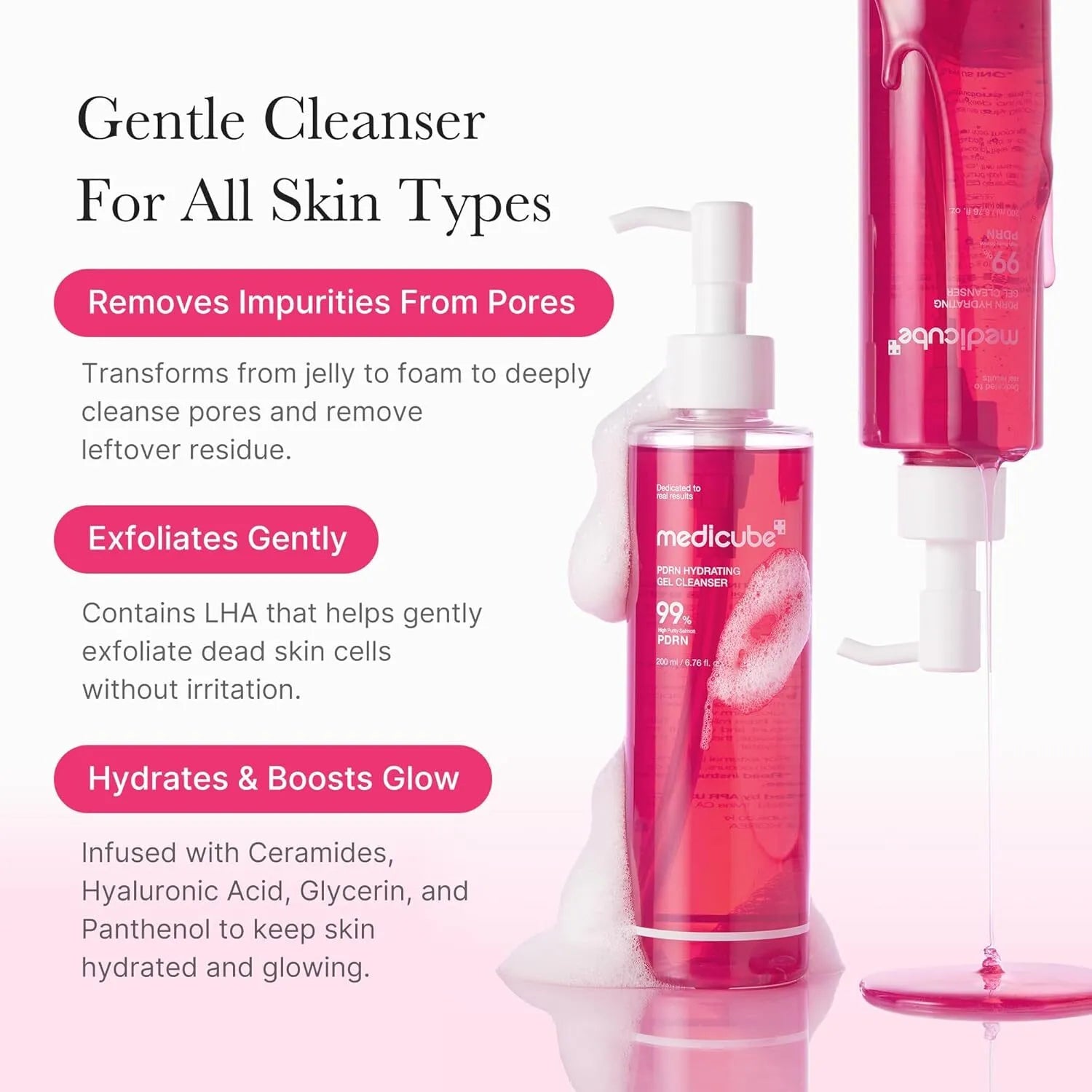 PDRN Hydrating Gel Cleanser [200ml]
