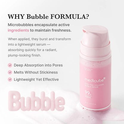 PDRN Pink Collagen Bubble Serum [95ml]