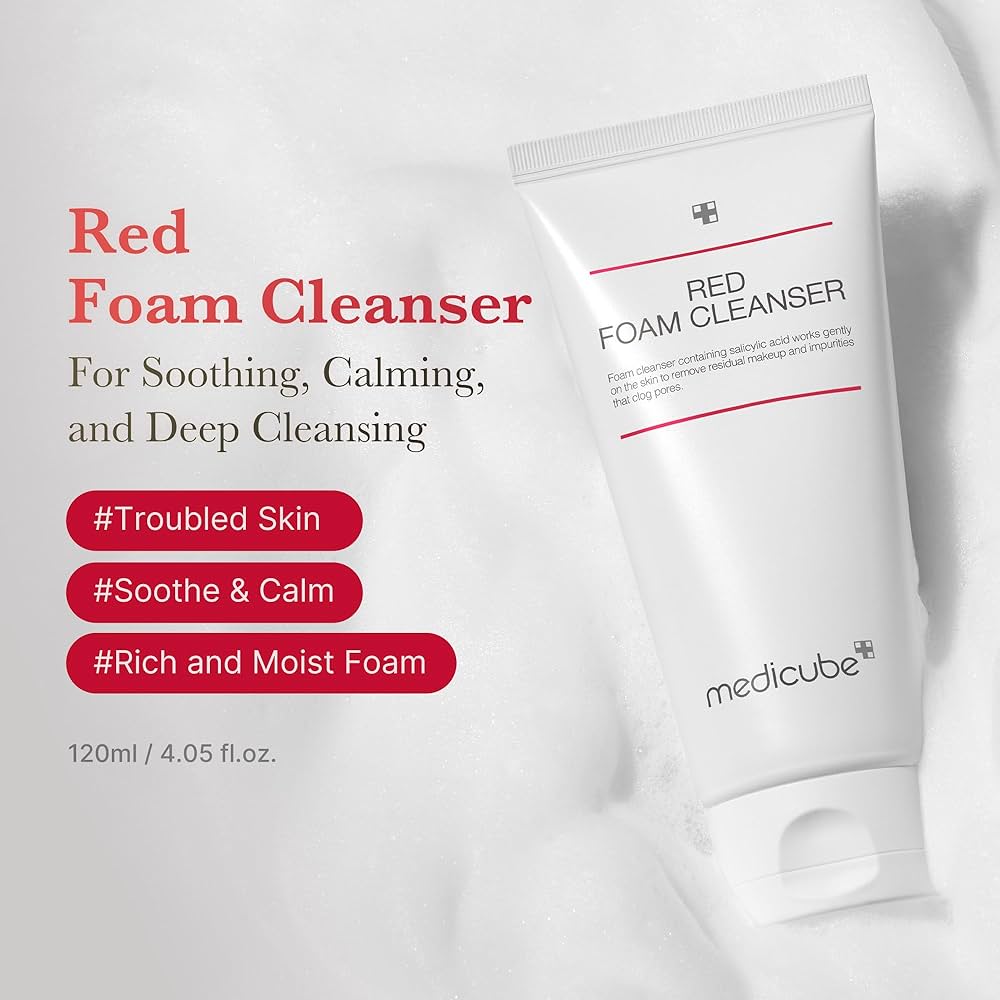 Red Foam Cleanser [120ml]