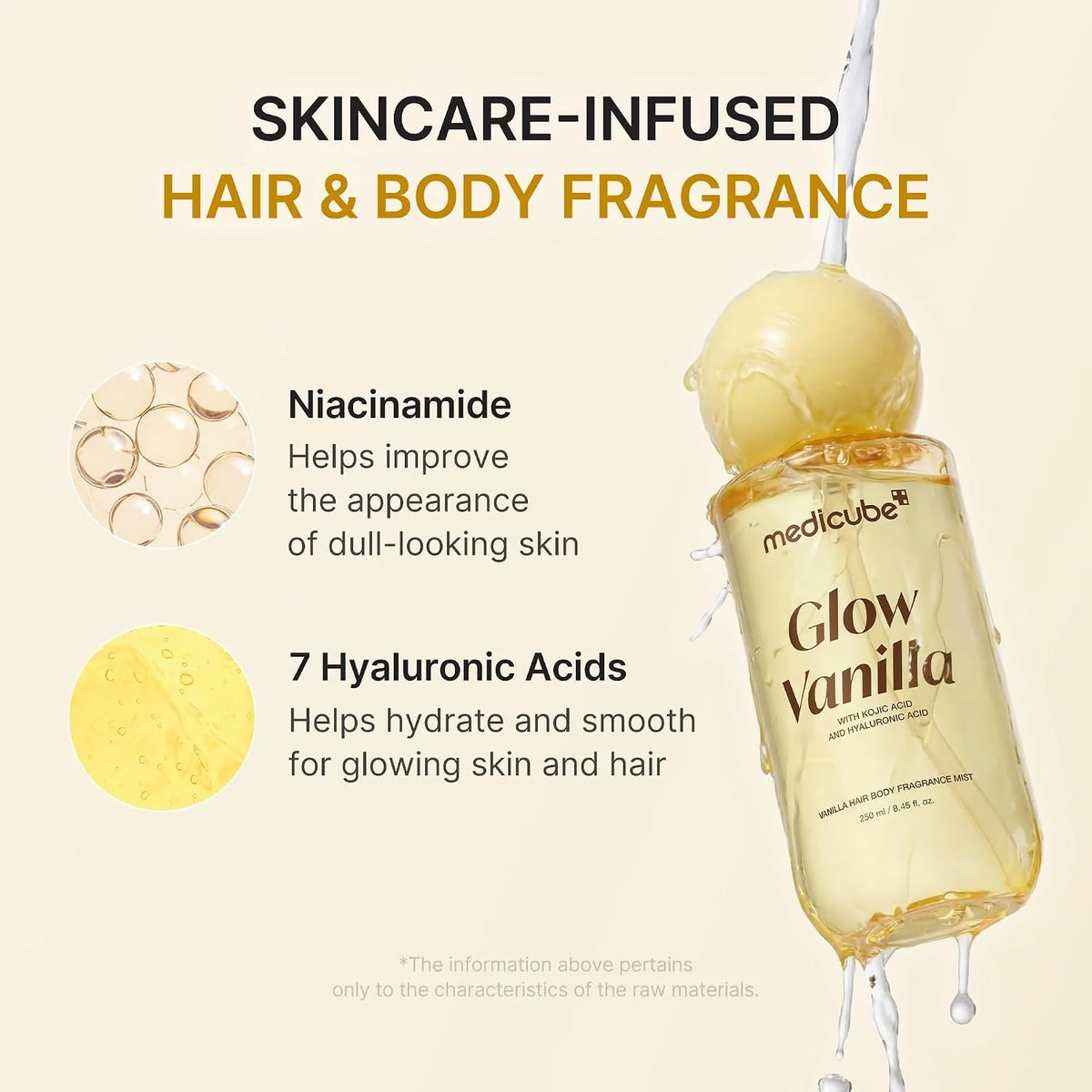 Vanilla Hair Body Fragrance Mist