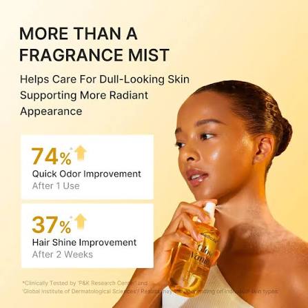 Vanilla Hair Body Fragrance Mist