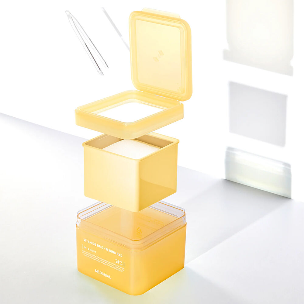 Disques éclaircissants à la vitamine D (100 disques)