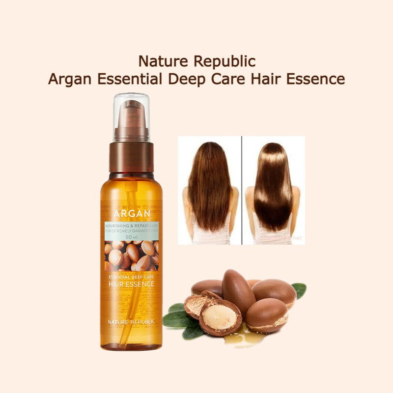 Argan Essential Deep Care Hair Essence [80ml]