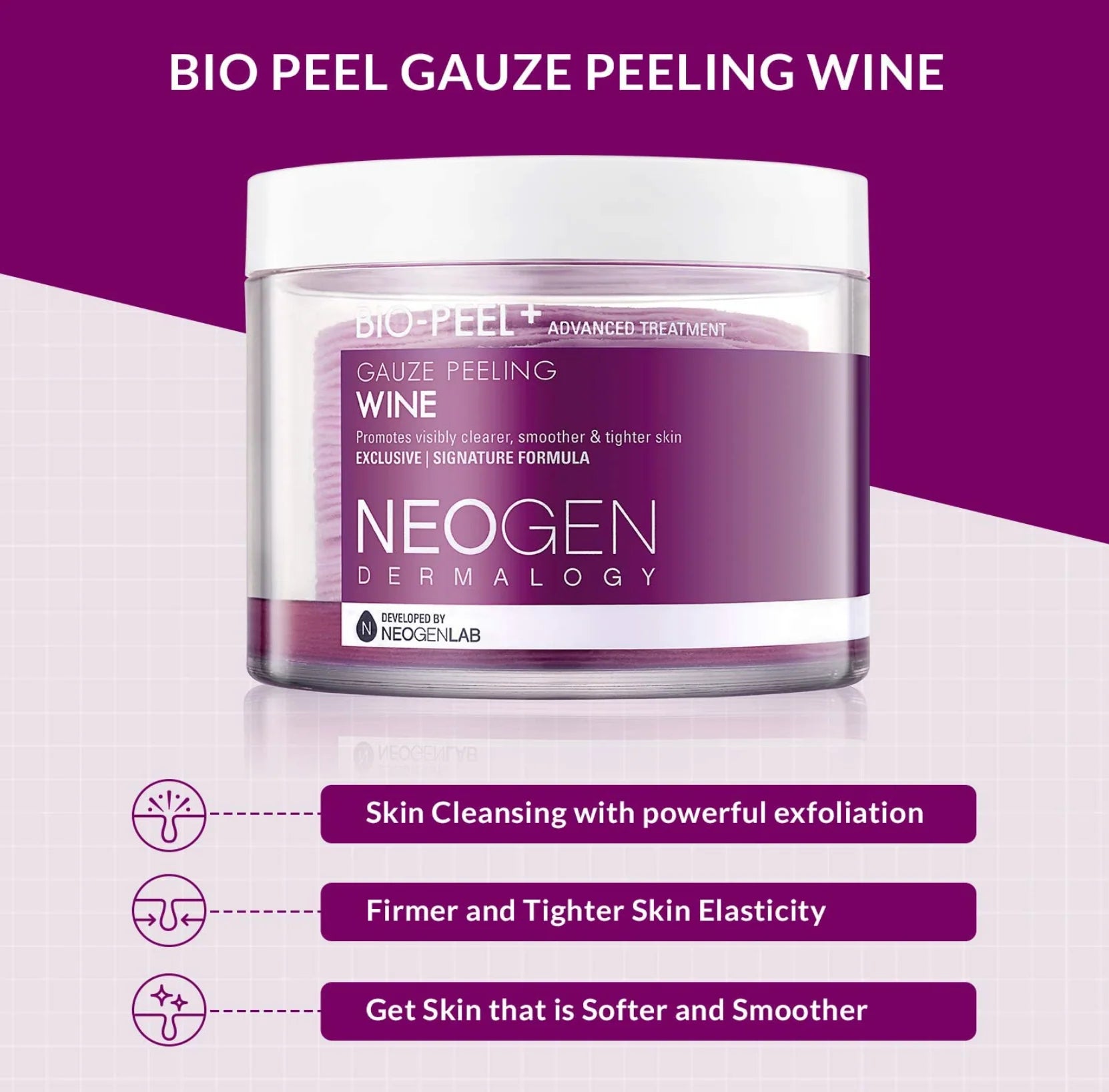 Dermalogy Bio-Peel Gauze Peeling Wine (Original Version) [200ml]