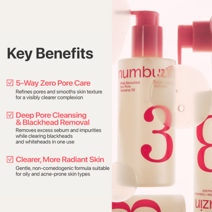 No.3 Bifida Bakuchiol Zero Pore Cleansing Oil [200ml]