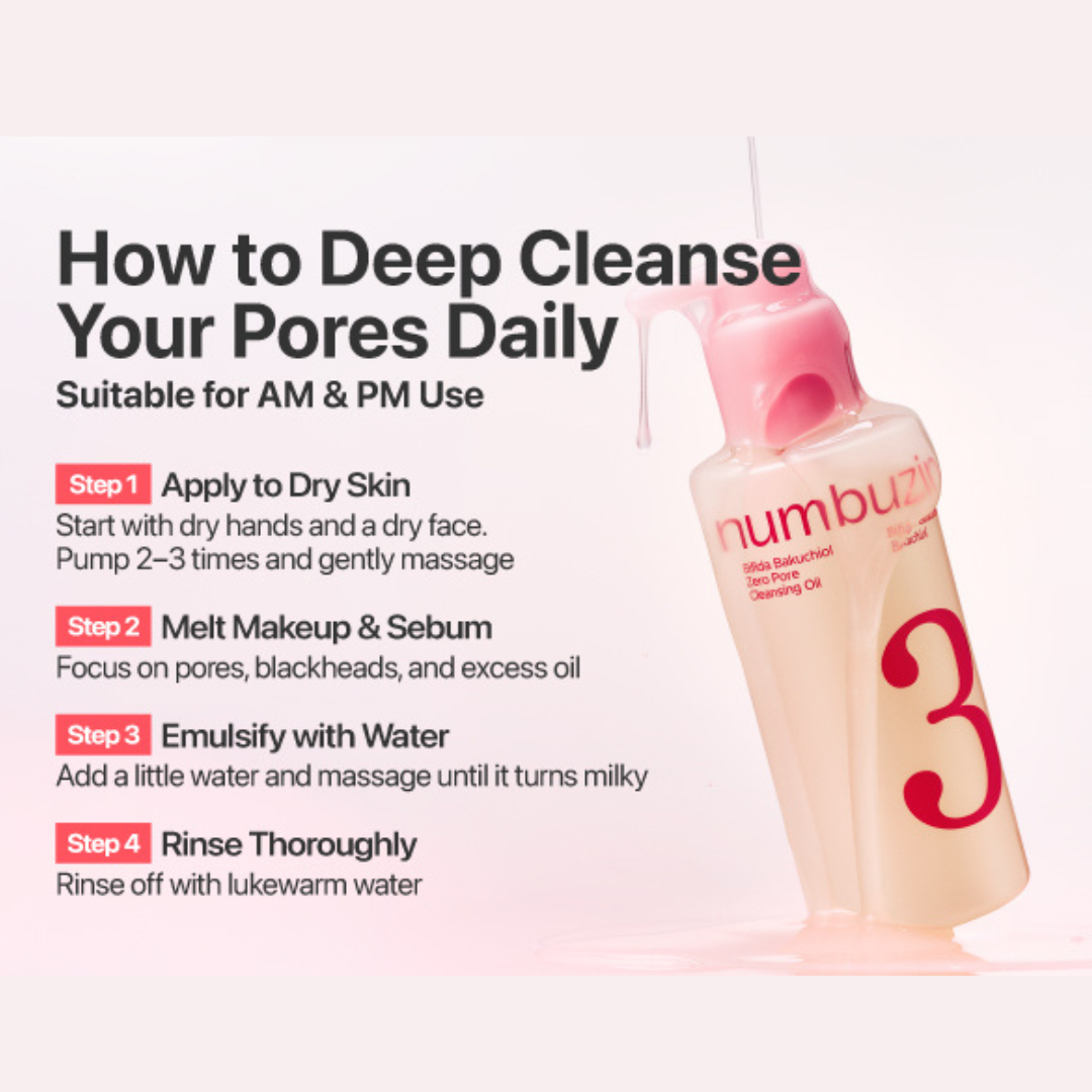 No.3 Bifida Bakuchiol Zero Pore Cleansing Oil [200ml]