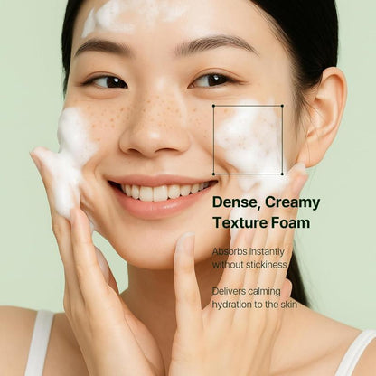 Mugwort Zero Film Cleansing Foam