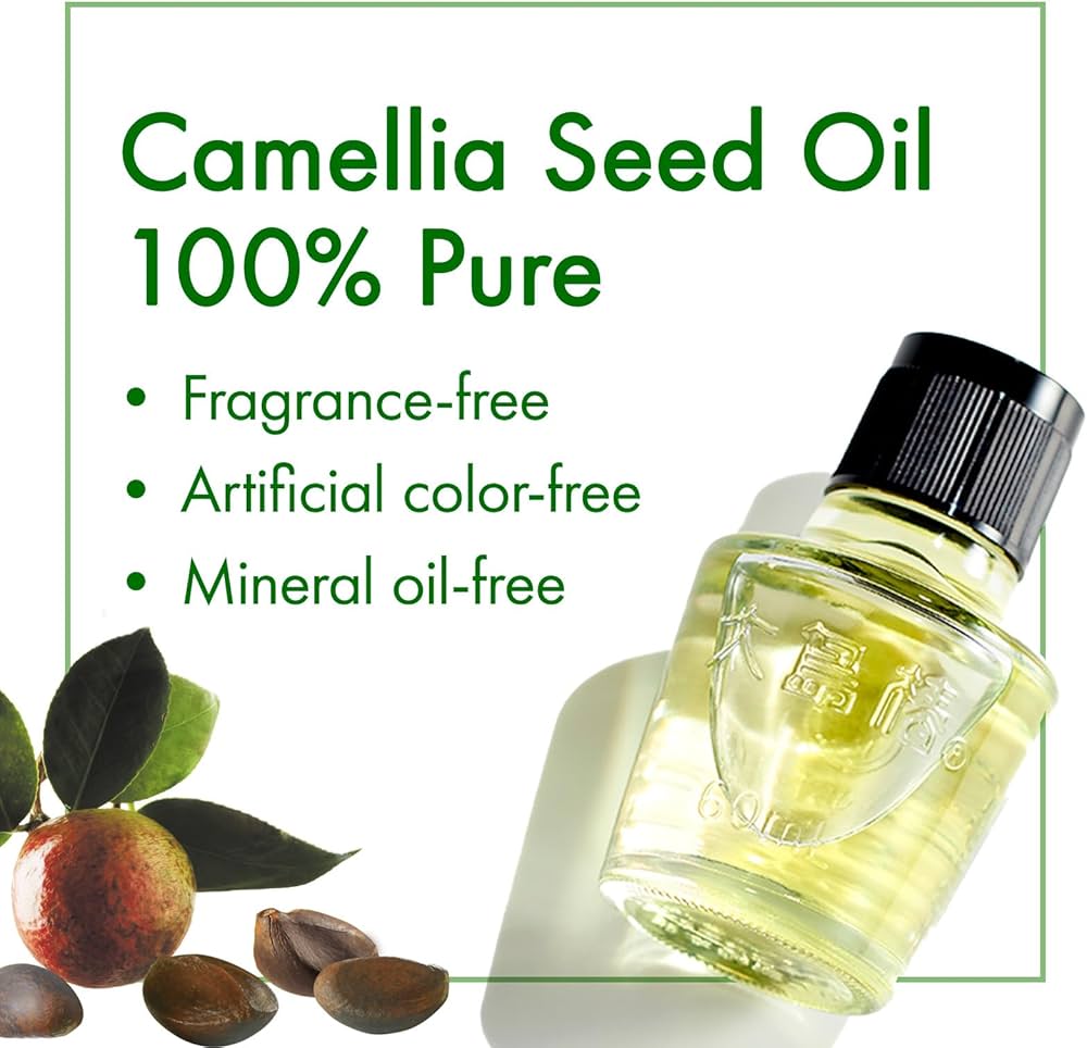 [Oshima Tsubaki] Camellia Oil [60ml]