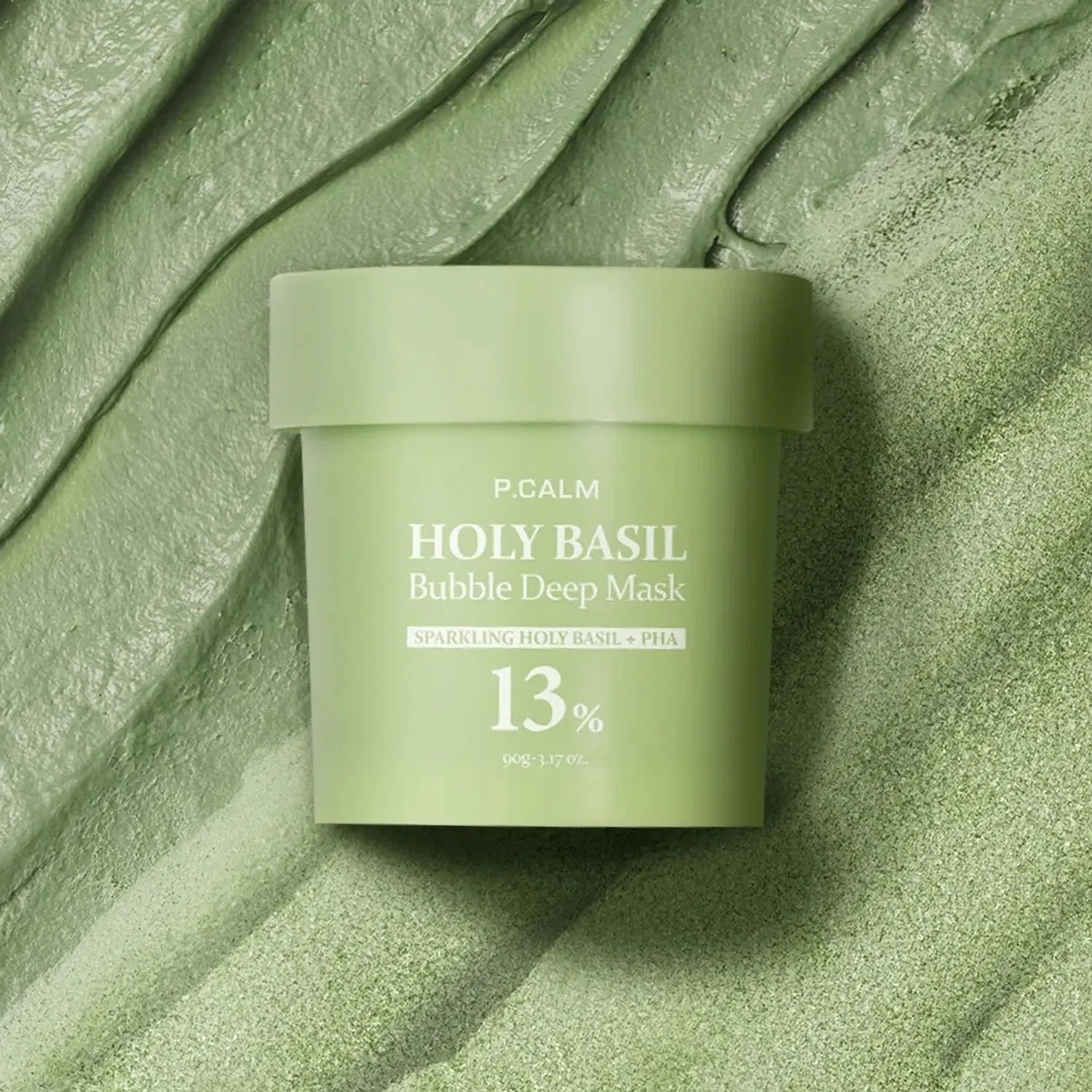 Holy Basil Bubble Deep Mask [90g]
