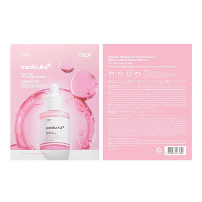 PDRN Masque Sérum Peptidique Rose [10 pièces]