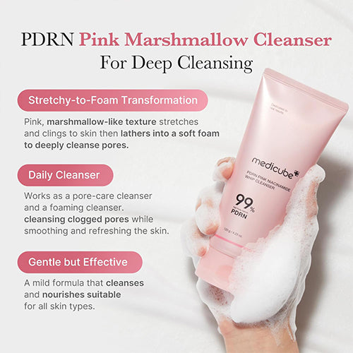 MEDICUBE PDRN Pink Glutathione Cleanser