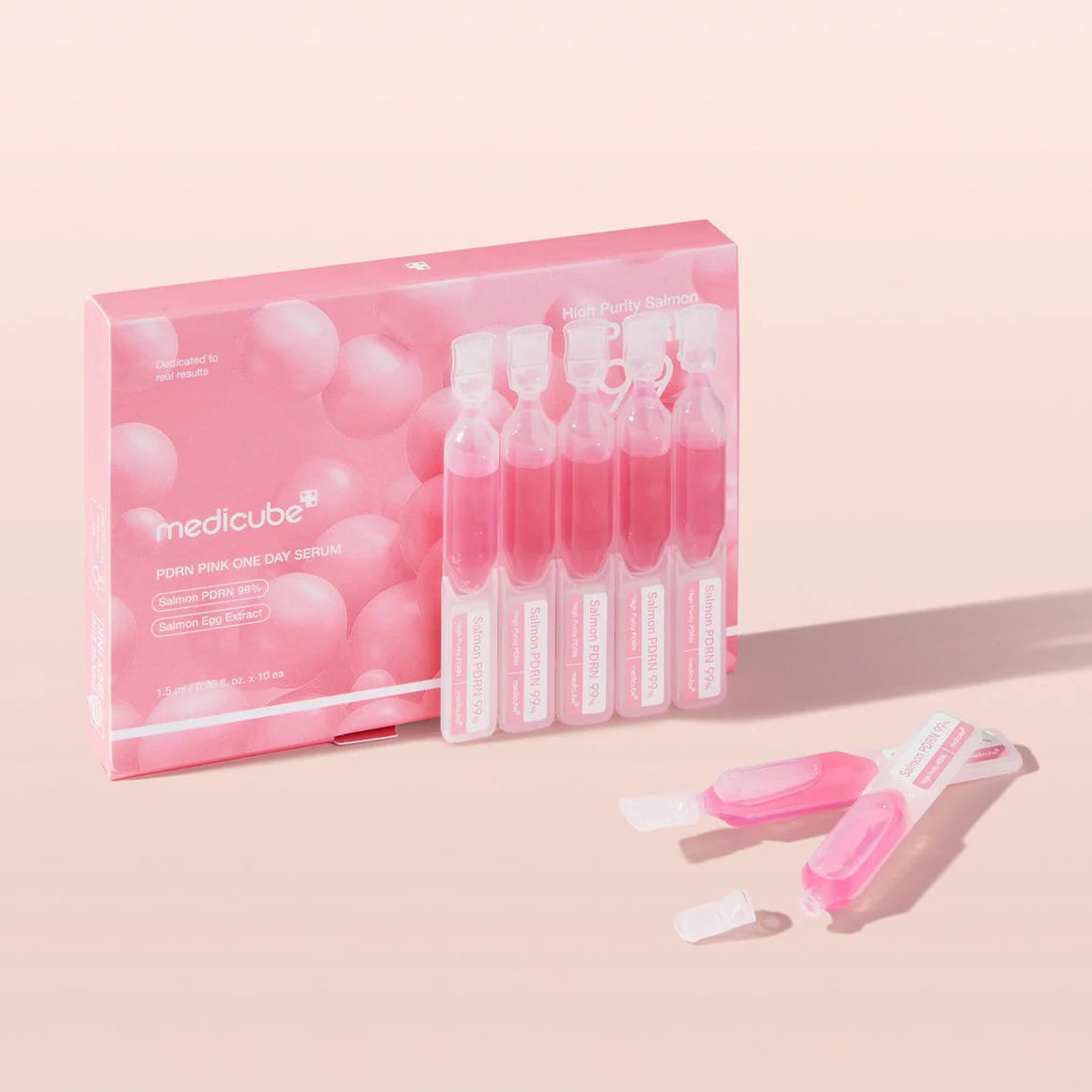 MEDICUBE PDRN Pink One Day Serum Set (50g) | Buy Korean serum