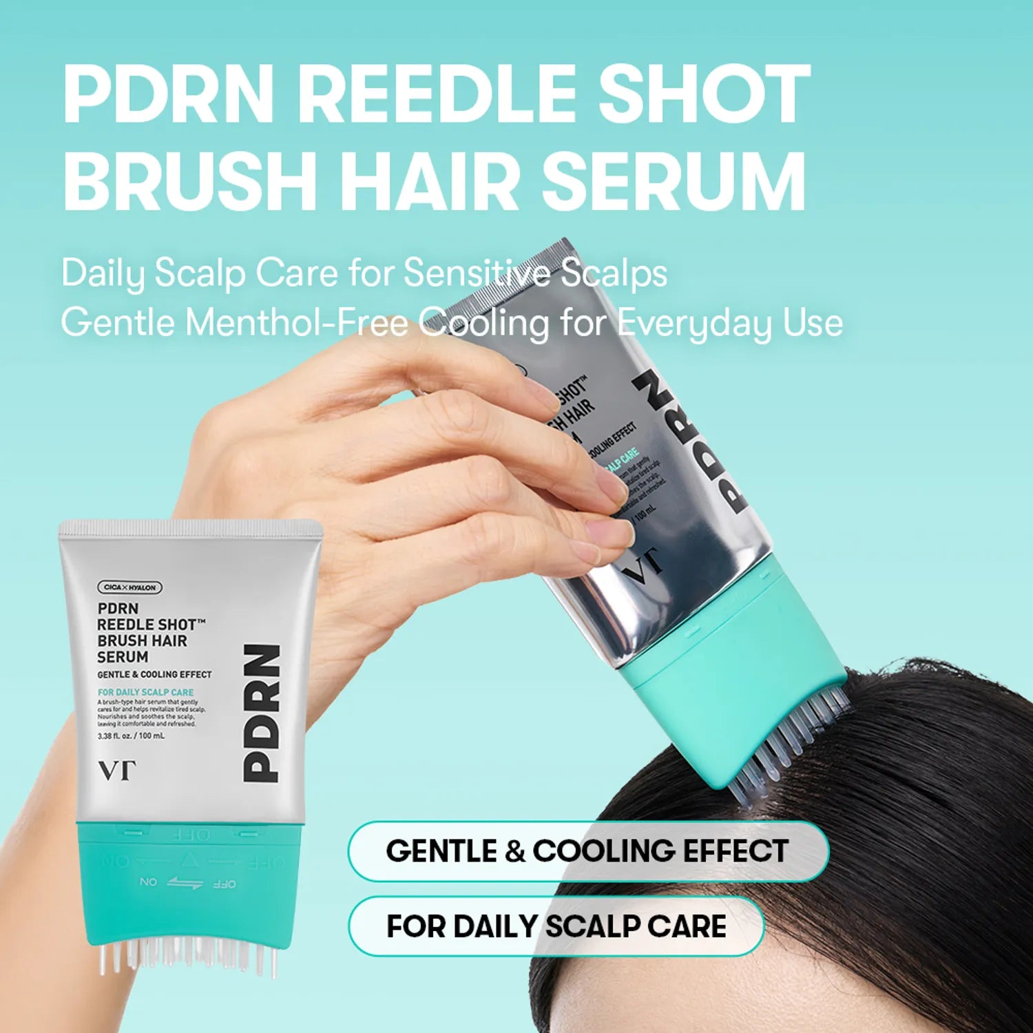 PDRN Reedle Shot Brush Hair Serum [50ml]