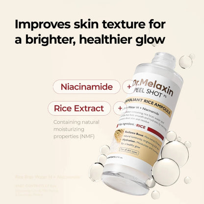 Peel Shot Exfoliant White Rice Ampoule [80ml]